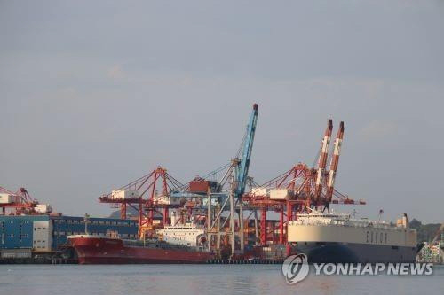 대만 제2의 무역항 도시인 지룽의 항구. 연합뉴스